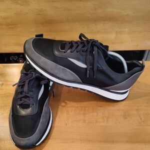 Zara Retro Trainers Black And Gray Size 44  Model 5375/002/202